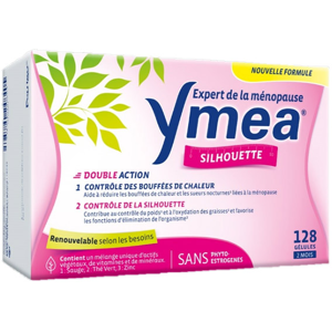 Ymea Ymea Menopause Bouffees de Chaleur et Silhouette 128 Gelules