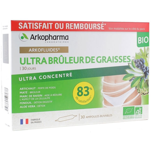 Arkopharma Arkofluides Ultra Bruleur de Graisses 30 ampoules