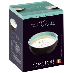 Protifast Soupe Hyperproteinee Thaï 7 sachets