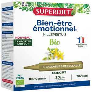 Superdiet Millepertuis Bio 20 unidoses