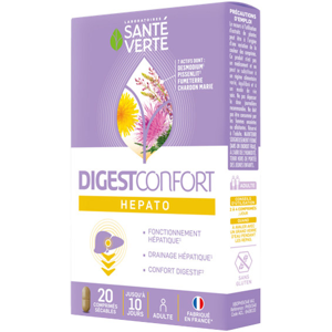 Sante Verte DigestConfort Hepato 20 comprimes