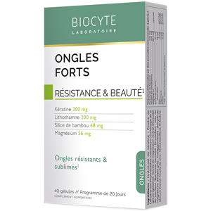 Biocyte Ongles Forts 40 gelules