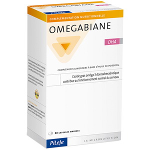 Pileje Omegabiane DHA 80 capsules