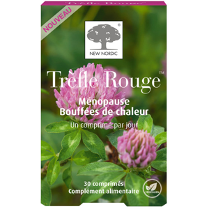 New Nordic Trefle Rouge Menopause et Bouffees de Chaleur 30 comprimes