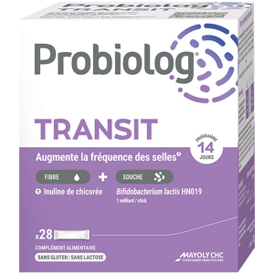 Mayoly CHC Probiolog Transit Poudre Orale 28 sticks