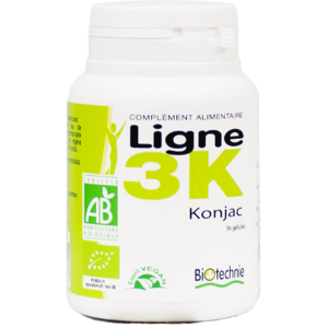 Biotechnie Ligne 3K Konjac Bio 36 gelules