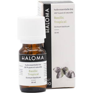 Haloma Huile Essentielle Basilic Tropical Bio 10ml