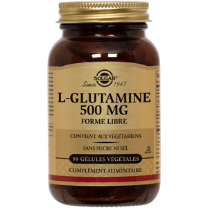 Solgar L-Glutamine 500mg 50 gelules vegetales