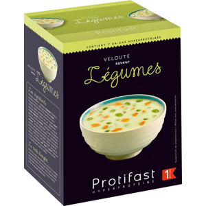 Protifast Soupe Hyperproteinee Veloute de Legumes 7 sachets