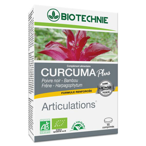 Biotechnie Curcuma Plus Articulations Bio 60 comprimes