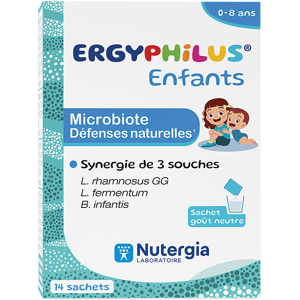 Nutergia Ergyphilus Enfants Probiotiques 14 sachets