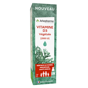 Arkopharma Vitamine D3 Vegetale 2000 UI 15ml