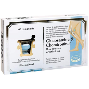 Pharma Nord Glucosamine et Chondroitine 60 comprimes