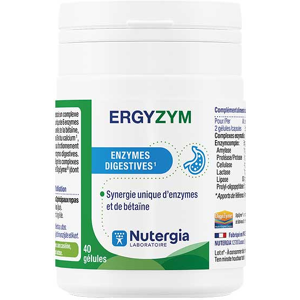 Nutergia Ergyzym 40 gelules