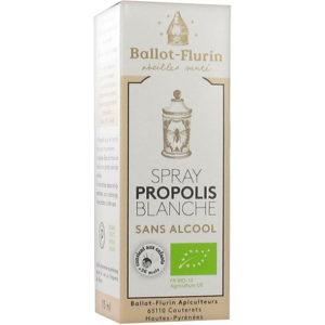 Ballot-Flurin Hygiene et Soins Spray Propolis Blanche Sans Alcool Bio 15ml