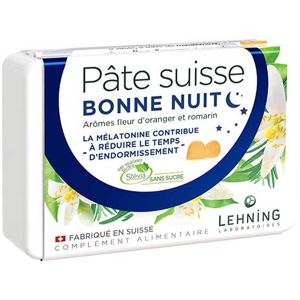 Lehning Vitalite Pate Suisse Bonne Nuit 40 gommes