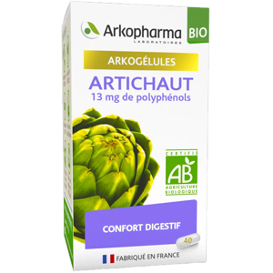 Arkopharma Arkogelules Artichaut Bio 40 gelules