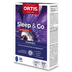 Ortis Serenite Sleep & Go Sommeil 30 Comprimes