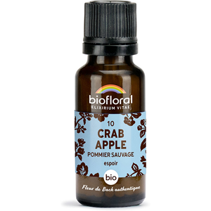 Biofloral 10 Crab Apple Pommier Sauvage Granules Bio Fleur De Bach 19,5 Gr