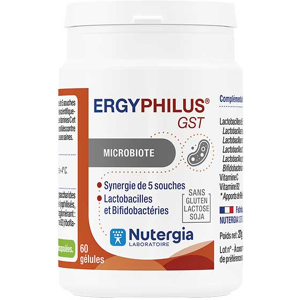 Nutergia Ergyphilus GST Probiotiques 60 gelules