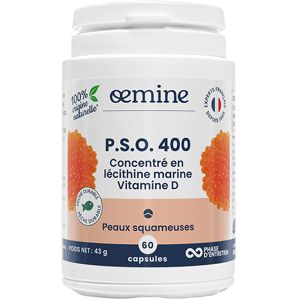 Oemine P.S.O. 400 Maintien d'une Peau Normale 60 capsules