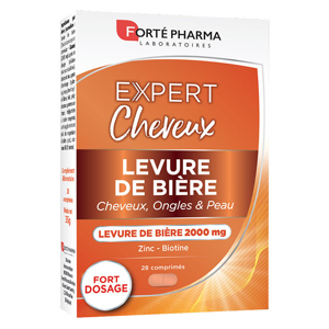 Forte Pharma Levure de Biere Cheveux Peau Ongles Zinc et Biotine 28 comprimes