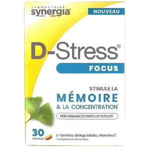 Synergia D-Stress Focus 30 comprimes