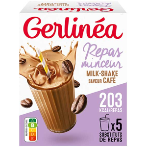 Gerlinea Repas Minceur Milk-Shake Cafe 150g