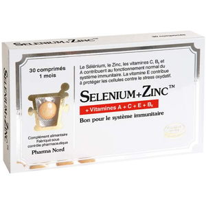 Pharma Nord Selenium+Zinc 30 comprimes