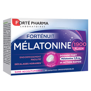 Forte Pharma Melatonine 1900 Flash - Sommeil & Endormissement 30 comprimes