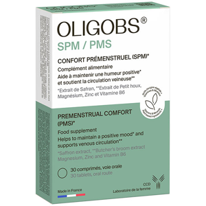 Laboratoire CCD Oligobs SPM/PMS Confort Premenstruel 30 comprimes