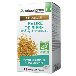 Arkopharma Arkogelules Levure de Biere Bio 45 gelules