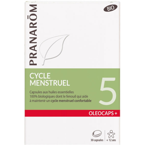 Pranarom Oleocaps 5 Cycle Menstruel Bio 30 capsules