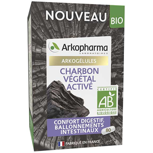 Arkopharma Arkogelules Charbon Vegetal Active Bio 80 gelules