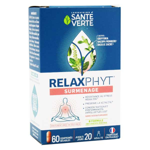 Sante Verte Relaxphyt Surmenage 60 comprimes