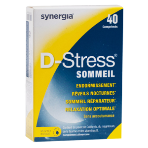 Synergia D-Stress Sommeil 40 comprimes