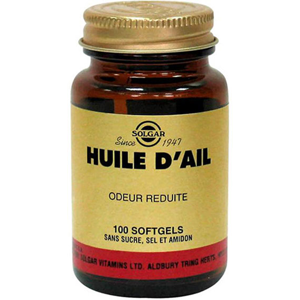 Solgar Huile d'Ail 100 softgels