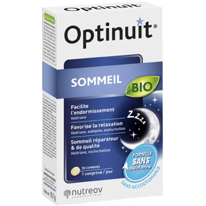 Nutreov Physcience Optinuit Sommeil Bio 30 comprimes