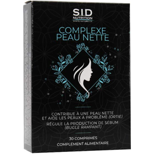 SID Nutrition Beaute Complexe Peau Nette 30 comprimes