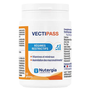 Nutergia Vectipass 60 gelules