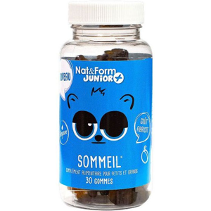 Nat & Form Junior Sommeil 30 gommes