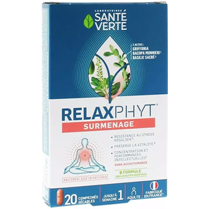 Sante Verte Relaxphyt Surmenage 20 comprimes