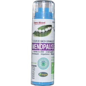 Kosmeo B Kosmeo Complexe Fleurs de Bach 0% Alcool Menopause Bio 120 granules