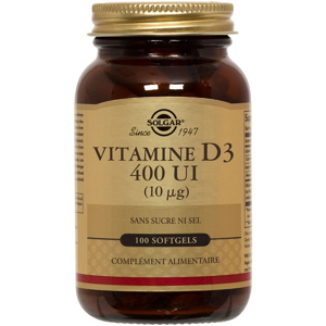 Solgar Vitamine D3 - 100 Softgels