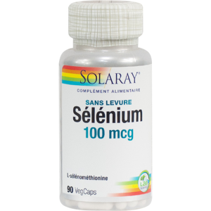 Solaray Selenium 100mcg 90 capsules