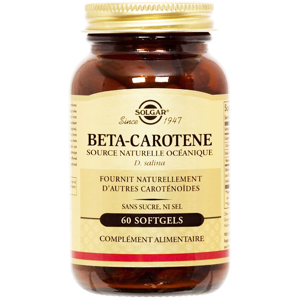 Solgar Beta-Carotene 7mg 60 Softgels