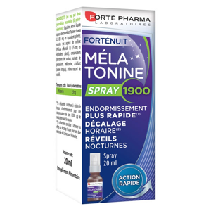 Forte Pharma ForteNuit Spray Sommeil Melatonine 1900 20ml Endormissement rapide