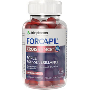 Arkopharma Forcapil Croissance et Beaute Cheveux 60 gummies