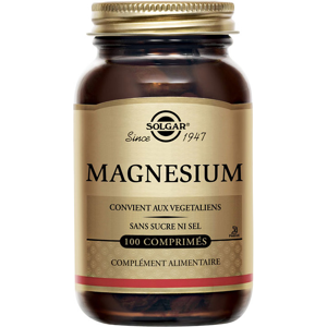 Solgar Magnesium 100 comprimes