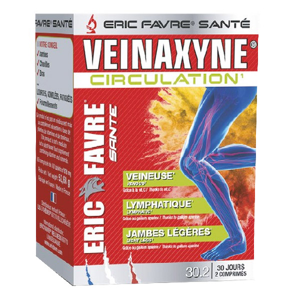 Eric Favre Circulation Sanguine Sante Veinaxyne 60 comprimes
